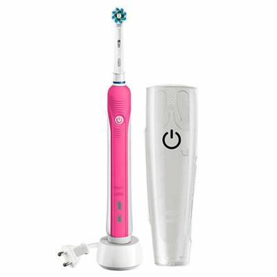 Oral-B  750 Pink 3D elektrische Zahnbürste