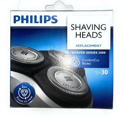 Philips SH30 Comfort Cut Ersatzscherköpfe für Philips Shaver Series 3000