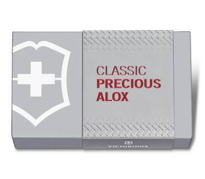 Victorinox 0.6221.401G Classic Precious Alox 58mm - Iconic Red