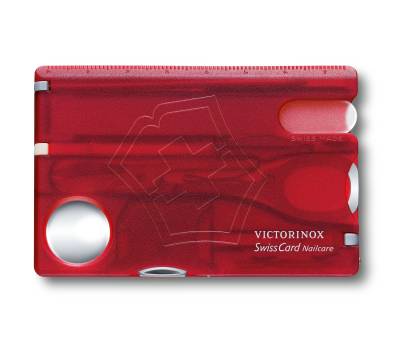Victorinox Swisscard Nailcare Taschenwerkzeug Rot - 0.7240.T