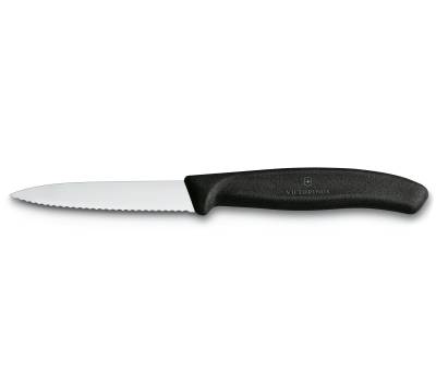 Victorinox Gemüsemesser Schwarz Haushaltsmesser Steakmesser - 6.7633