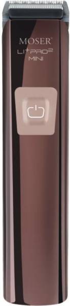 Moser ProfiLine 1588-0051 Li+Pro 2 Mini Bordeaux Professioneller Netz-/Akku Trimmer - 32 mm / 0,4 mm