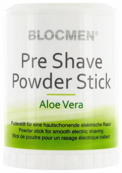 Blocmen 3x 60 g Puder Aloe Vera + Derma + Original Pre Shave