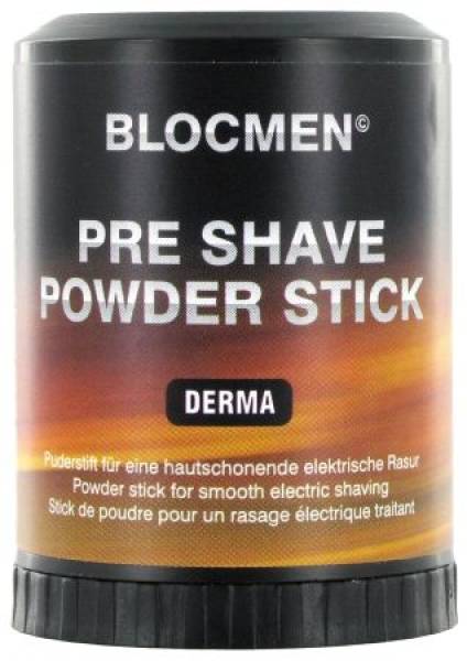 Blocmen 6x 60 g Derma Pre Shave Puderstein Blocmen Stick