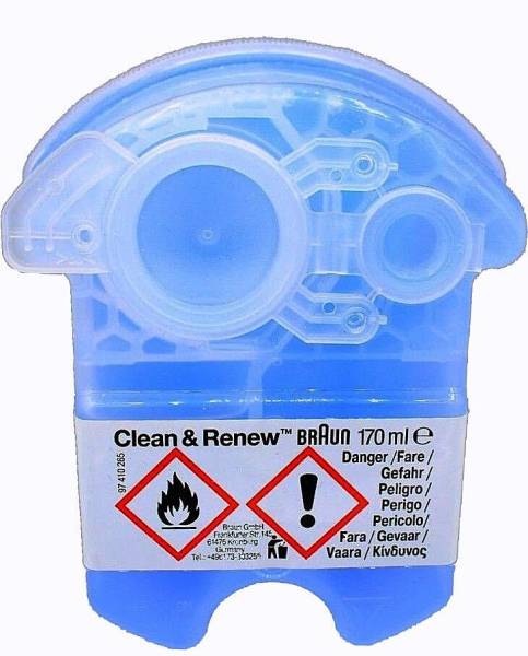 Braun CCR 5x 170 ml Clean & Renew Reinigungskartuschen Series 3, 5, 6, 7, 8, 9