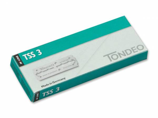 10x TONDEO TSS 3 Rasierklingen Rasiermesser Solingen - 04BO165
