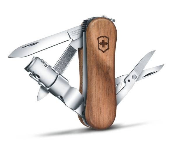 Victorinox Kleines Taschenmesser mit Nagelknipser Wood 0.6461.63